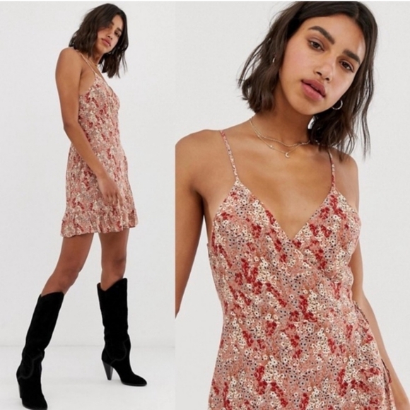 Free People Dresses & Skirts - Free People All My Love Printed Wrap Dress